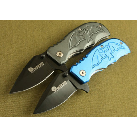 HIGH QUALITY OEM GRAY AND LBUE BOKER FOLDING KNIFE UDTEK01876
