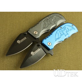 HIGH QUALITY OEM GRAY AND LBUE BOKER FOLDING KNIFE UDTEK01876