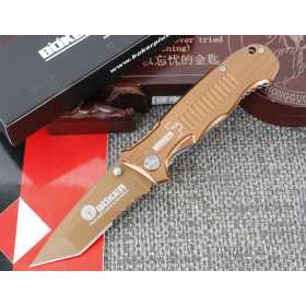Boker. Goldend ages-088YF Tactics folding knife(Titanium champagne) UDTEK01988