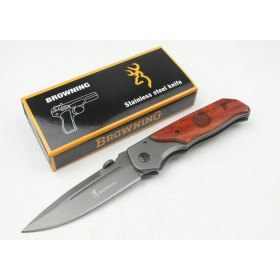 OEM Browning DA30 Fighting Knife Tactical Knife with Wood Handle UDTEK00250