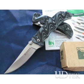 OEM COLUMBIA CRKT SEA WAVE FLOWER KNIFE FOR HUNTING UDTEK00222