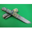 Damascus colorful Abalone folding knife UDTEK01951