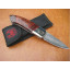 OEM DAMASCUS STEEL FINE/RED SHADOW FOLDING TREASURE KNIFE UDTEK00539
