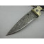 OEM DAMASCUS STEEL FOLDING KNIFE UDTEK00551