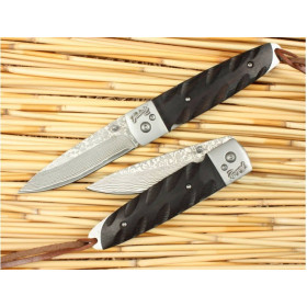 OEM DAMASCUS STEEL COLLECTION KNIFE FOLDING KNIFE UDTEK00557 