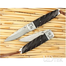 OEM DAMASCUS STEEL COLLECTION KNIFE FOLDING KNIFE UDTEK00557 