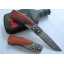 OEM DAMASCUS STEEL FLOWER PRINT NO.2 FOLDING KNIFE UDTEK00561