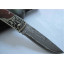 OEM DAMASCUS STEEL FLOWER PRINT NO.2 FOLDING KNIFE UDTEK00561