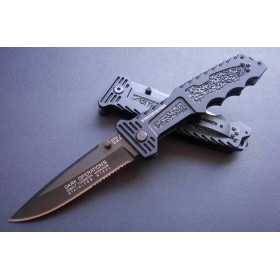 OEM AMERICAN DOPS NIGHT MONSTER SFS-II FOLDING BLADE KNIFE RESCUE KNIFE UDTEK00703