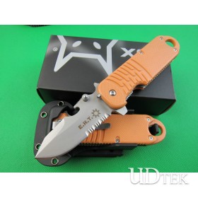 Fox.K sheath survival folding knife（orange） UD401542
