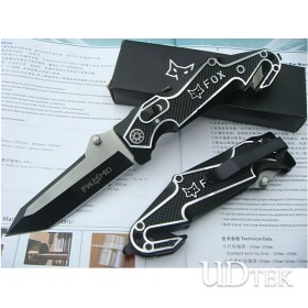 OEM Fox SEMI-AUTOMATIC RESCUE FOLDING BLADE KNIFE UDTEK00419