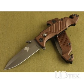 3CR13 54HRC OEM Fox X10 FOLDING OUTDOOR KNIF UDTEK00433