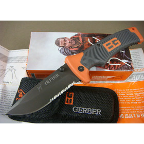 OEM Gerber Bell Bear Grylls half serrated blade Rescue Knife Outdoor Knife UDTEK00317 