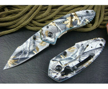 OEM GERBER X04 CAMOUFLAGE FOLDING CAMPING KNIFE UDTEK00330