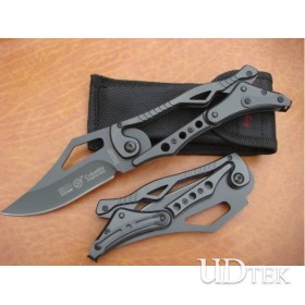 LARGE SIZED TIGER TATTOO&BLACK VERSION OEM SR MECHANICAL KNIFE UDTEK00526