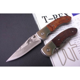 Melaleuca forged flower #1 hand-made small knife UDTEK02008