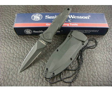 OEM SMITH & WESSON H.R.T TWO-EDGED SOLDIER FIXED BLADE KNIFE UDTEK00606