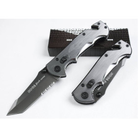 OEM SOG SUPER PHANTOM FIREBIRD HALF SERRATED TOOTH FOLDING KNIFE UDTEK00501