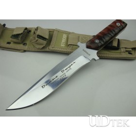 OEM Strider ST Hunting Knife Survival Knife with Red Wood Handle UDTEK01319