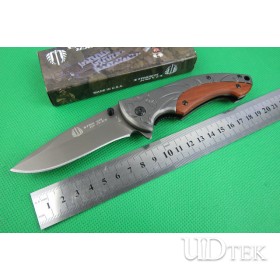 Strider B47 quick-open folding knife wooden handle UD401978