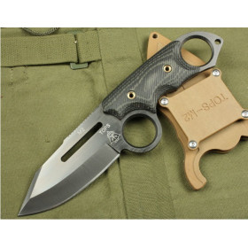 OEM TOPS M2 TITANIUM VERSION FIXED BLADE KNIFE RESCUE KNIFE HUNTING KNIFE UDTEK00626 T0PS-M2