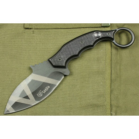5Cr13 STAINLESS STEEL  K601C MERMAID FIXED BLADE KNIFE WITH NYLON UDTEK00376