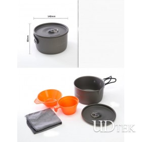 Alcos outdoor camping 1-2 people 5PCS camping pot UD16104