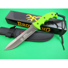 Wild boar Browning 865 titanium type fixed blade knife UD401601