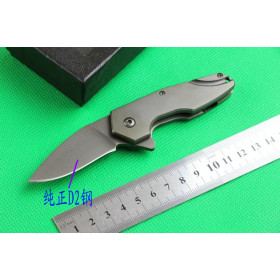 D2 steel small billionaire folding knife  UD402081 