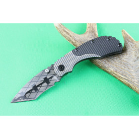 Strider Osprey knife T head chequer folding knife  UD402093