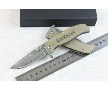 Browning F107 damascus blade knife UD402124