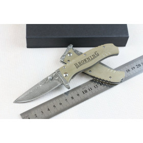 Browning F107 damascus blade knife UD402124