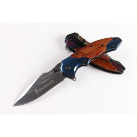  Browning F76 quick opening folding knife (color Titanium two colors）UD402248