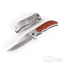 SOG FA20 quick opening folding knife（wood handle）UD402283  