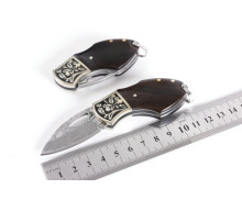 High quality  Swedish powders Damascus steel K1 keychain knife UD402289