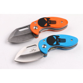 Mantis Small skull 440A stainless steel pocket knife UD403415