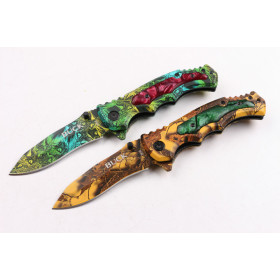 BuckX54 camo fast opening folding knife UD404418