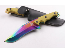 Strider Butcher fixed blade hunting knife with two different colors UD404425