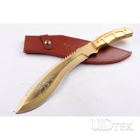 Nepal outdoor A19 machete with saw on the back UD404488