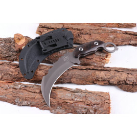 Liwei Cockscomb claw karambit knife with Titanium coated surface UD404892