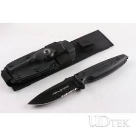 POHL force multifunctional serrated blade outdoor camping hunting knife UD404930