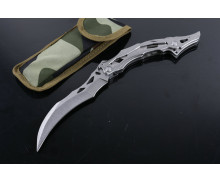 Bear Head Stone-washing blade no logo Pterosaurs claw Karambit knife UD404952