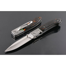 Buck Resin handle 3021 folding camping knife UD404958