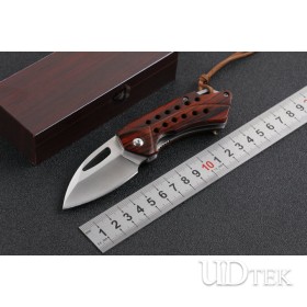 SHOOTEY Little Hornets D2 steel blade material folding pocket knife UD405075