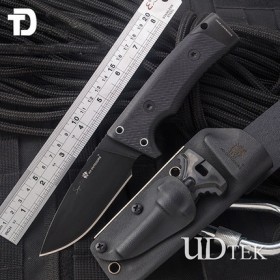 HX Outdooors Handao Lock D2 steel high hardness hunting knife with fire starter UD05071