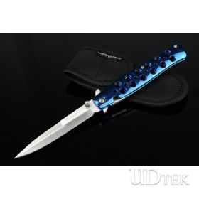 Cold Steel 26S all steel blue butterfly folding knife UD50057
