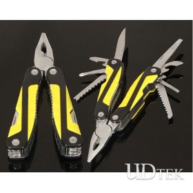 Outdoor colorful Multifunctional stainless steel folding pliers UD50125