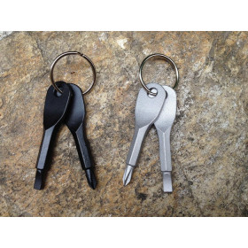 Outdoor EDC portable multi tool screwdriver with keychain UD52009