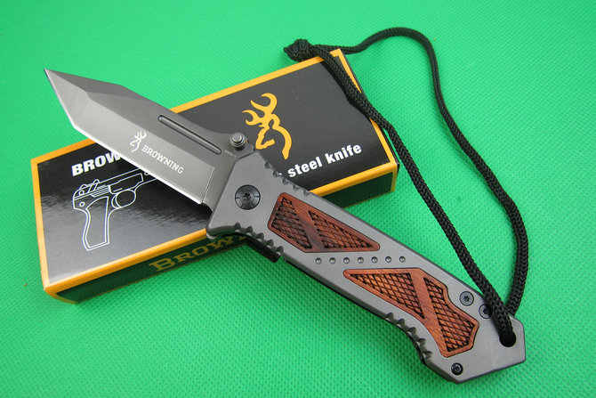 browning.da53-1 fast opening folding knife(flat head) ud401724