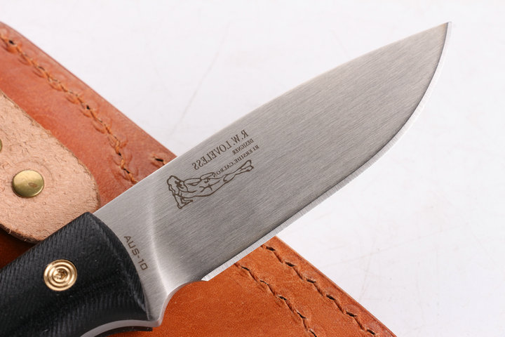 w.loveless 9cr18mov fixed blade hunting survival knife ud02066